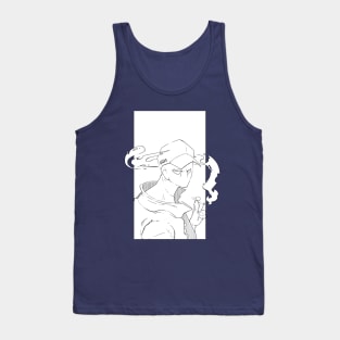 smoking Maskman Tank Top